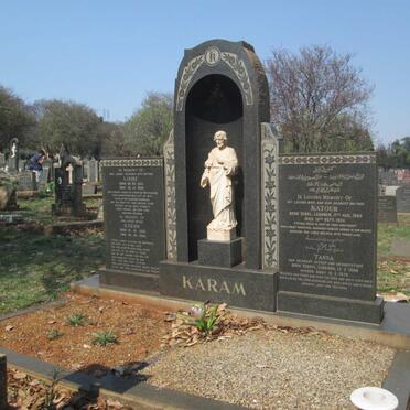 KARAM Tansa 1888-1979 &amp; Katour 1892-1955