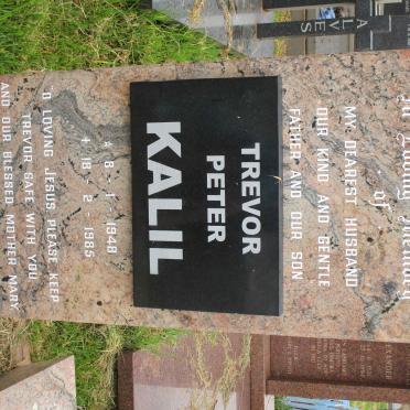 KALIL Trevor Peter 1948-1985