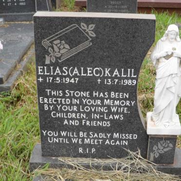 KALIL Elias 1947-1989