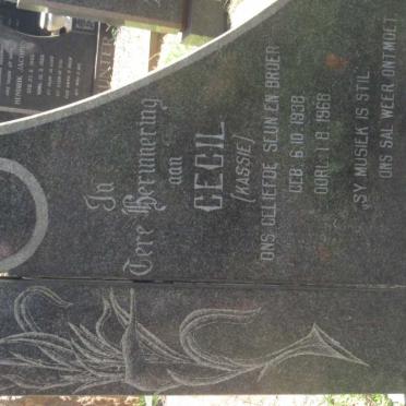 KASSELMAN Cecil 1938-1968