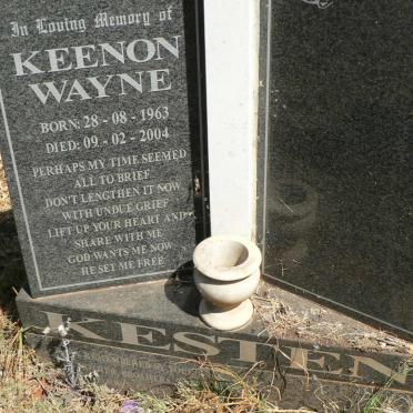 KESTEN Keenon Wayne 1963-2004