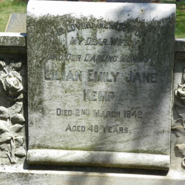 KEMP Lilian Emily Jane -1942