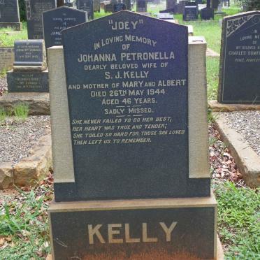 KELLY Johanna Petronella -1944