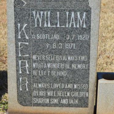 KERR William 1920-1971