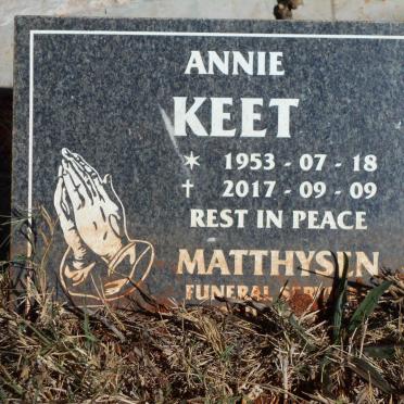 KEET Annie 1953-2017