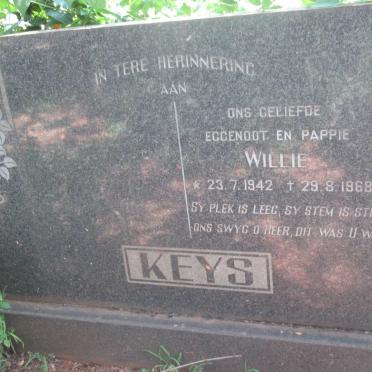 KEYS Willie 1942-1968