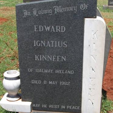 KINNEEN Edward Ignatius -1982