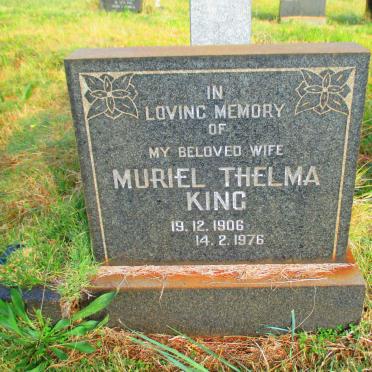 KING Muriel Thelma 1906-1976