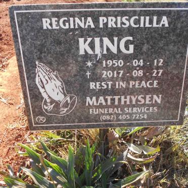 KING Regina Priscilla 1950-2017