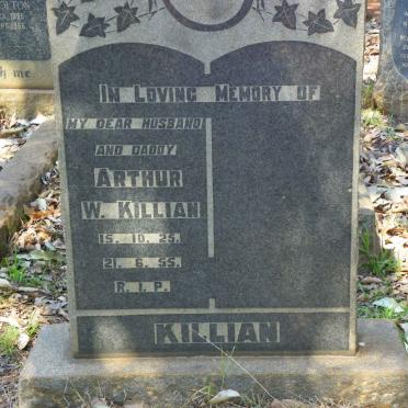 KILLIAN Arthur W. 1925-1955