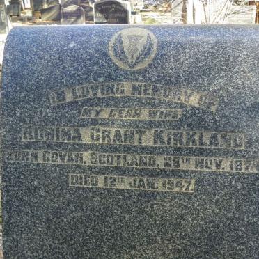 KIRKLAND Robina Grant 1874-1947