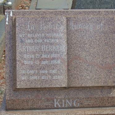 KING Arthur Herbert 1889-1958