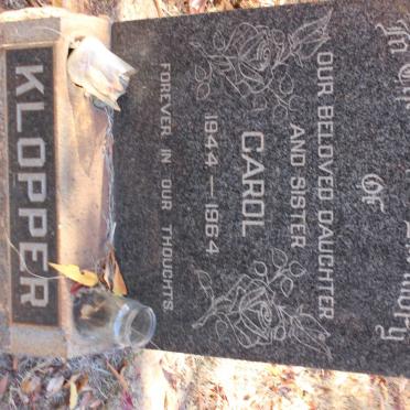 KLOPPER Carol 1944-1964