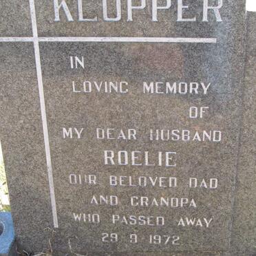 KLOPPER Roelie -1972