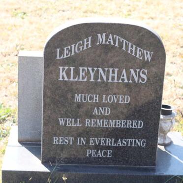 KLEYNHANS Leigh Matthew