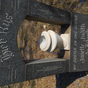 KLERK Janette Judith, de 1939-1961
