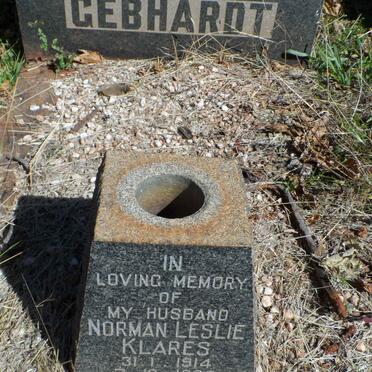 KLARES Norman Leslie 1914-1966