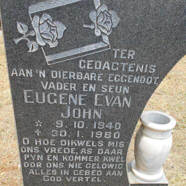 KLEYNHANS Eugene Evan John 1940-1980