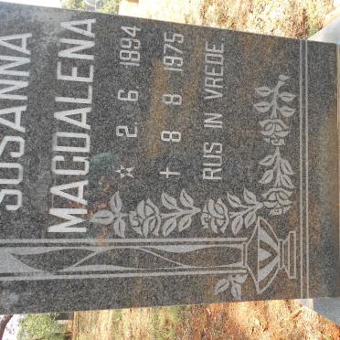 KLEYNHANS Susanna Magdalena 1894-1975