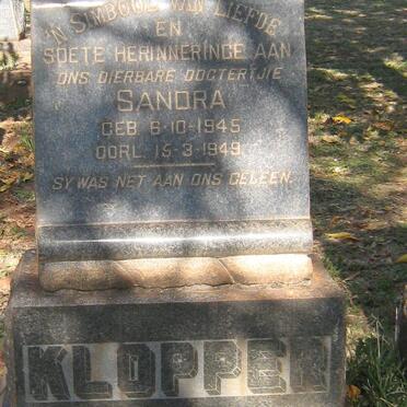 KLOPPER Sandra 194?-1949