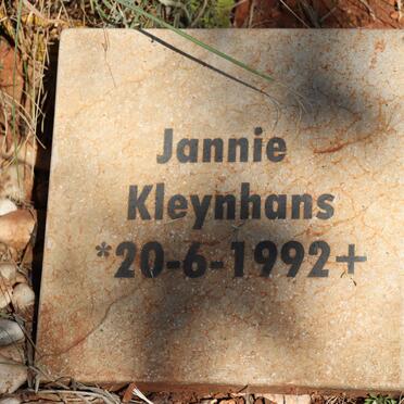 KLEYNHANS Jannie 1992-1992