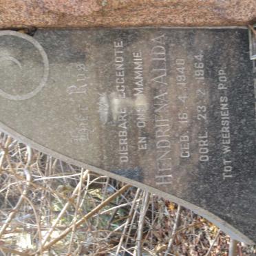 KNOETZE Hendriena Alida 1940-1964