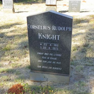 KNIGHT Cornelius Rudolph 1915-1973