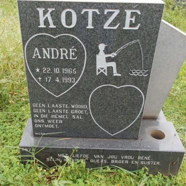 KOTZÉ André 1965-1993