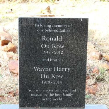 KOW Ronald Ou 1947-2012 :: KOW Wayne Harry Ou 1970-2014