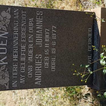 KOEN Andries Johannes 1907-1977