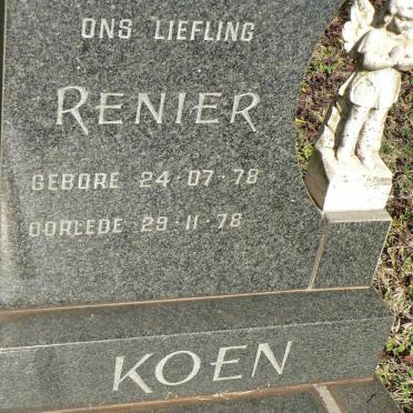 KOEN Renier 1978-1978