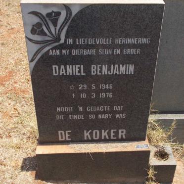 KOKER Daniel Benjamin, de 1946-1976