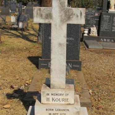 KOURIE H. 1876-1956