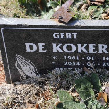 KOKER Gert, de 1961-2014