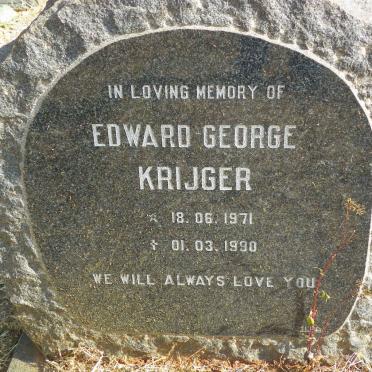 KRIJGER Edward George 1971-1990
