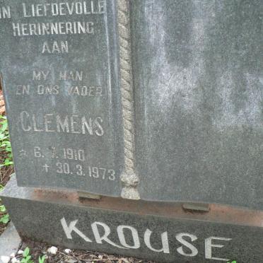 KROUSE Clemens 1910-1973