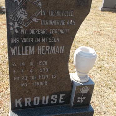 KROUSE Willem Herman 1931-1978