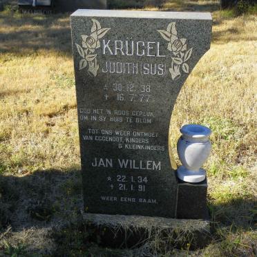 KRUGEL Jan Willem 1934-1991 &amp; Judith 1938-1977