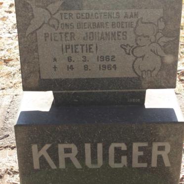KRUGER Pieter Johannes 1962-1964