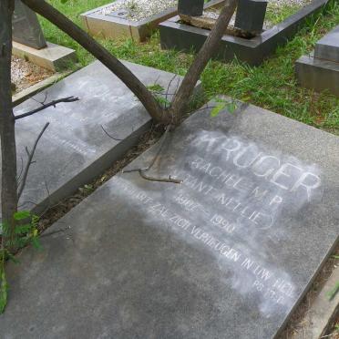 KRUGER Rachel M.P. 1907-1990