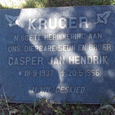 KRUGER Casper Jan Hendrik 1937-1956