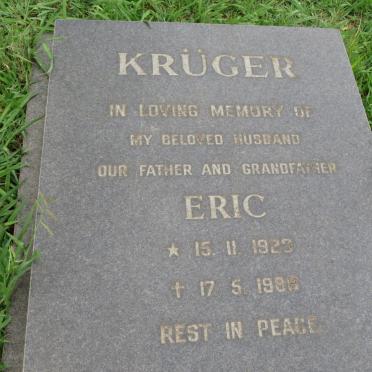 KRUGER Eric 1923-1988