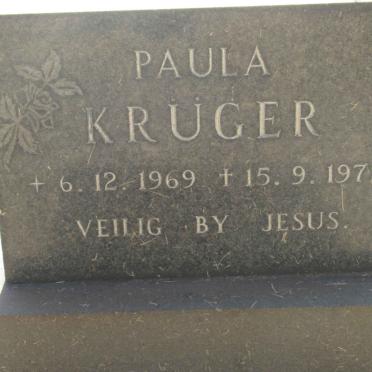KRÜGER Paula 1969-1972