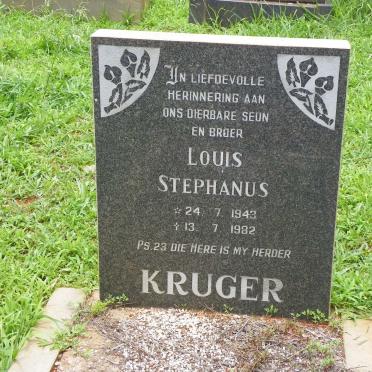 KRUGER Louis Stephanus 1943-1982