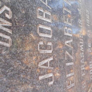 KRUGER Christiaan Jacob Johan 1885-1959 &amp; Jacoba Elizabeth ERASMUS 1894-1963