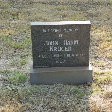 KRUGER John Harm 1910-1979