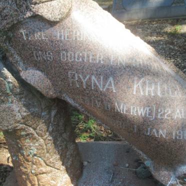 KRUGER Ryna nee v.d. MERWE 194?-1967