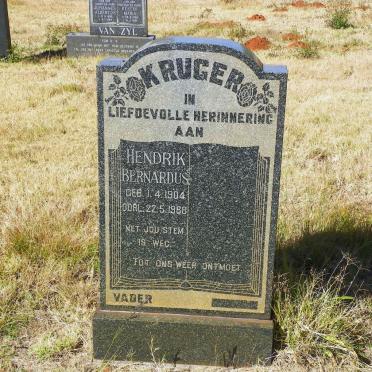 KRUGER Hendrik Bernardus 1904-1968