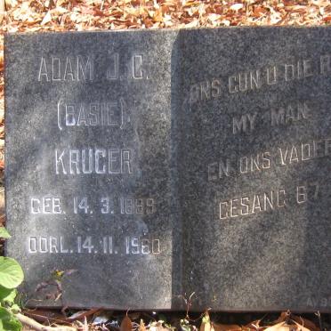 KRUGER Adam J.C. 1899-1960