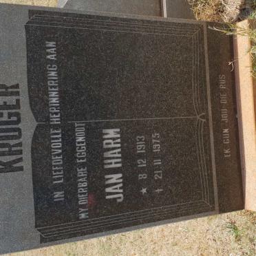 KRUGER Jan Harm 1913-1975